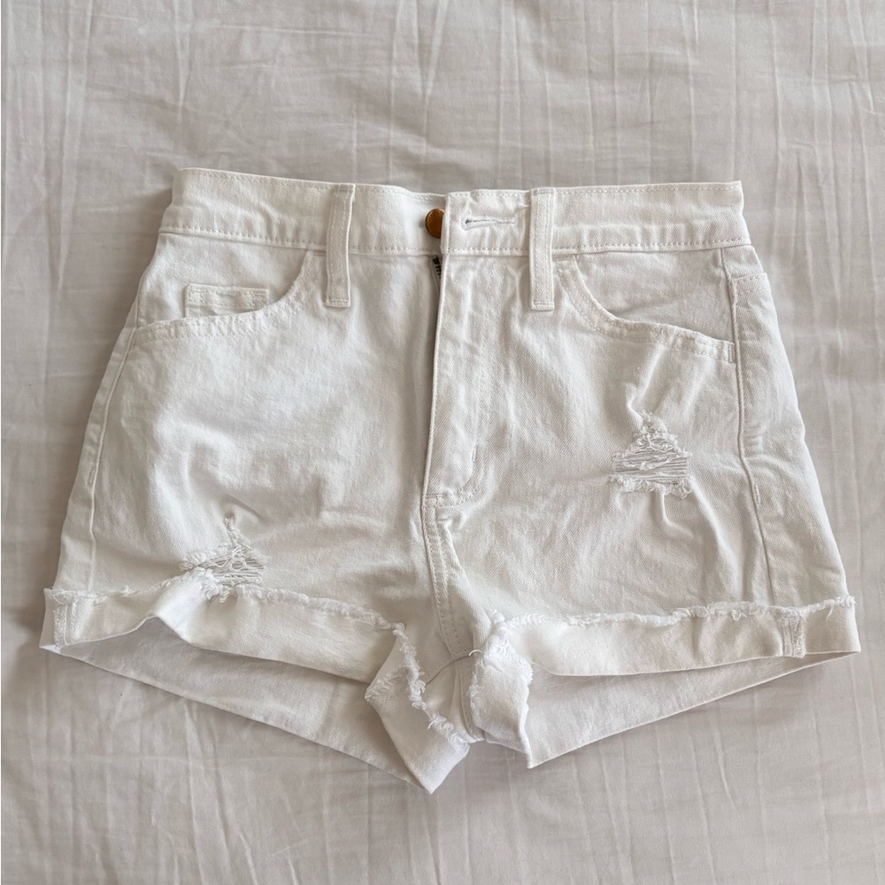 Universal Threads White Jean Shorts